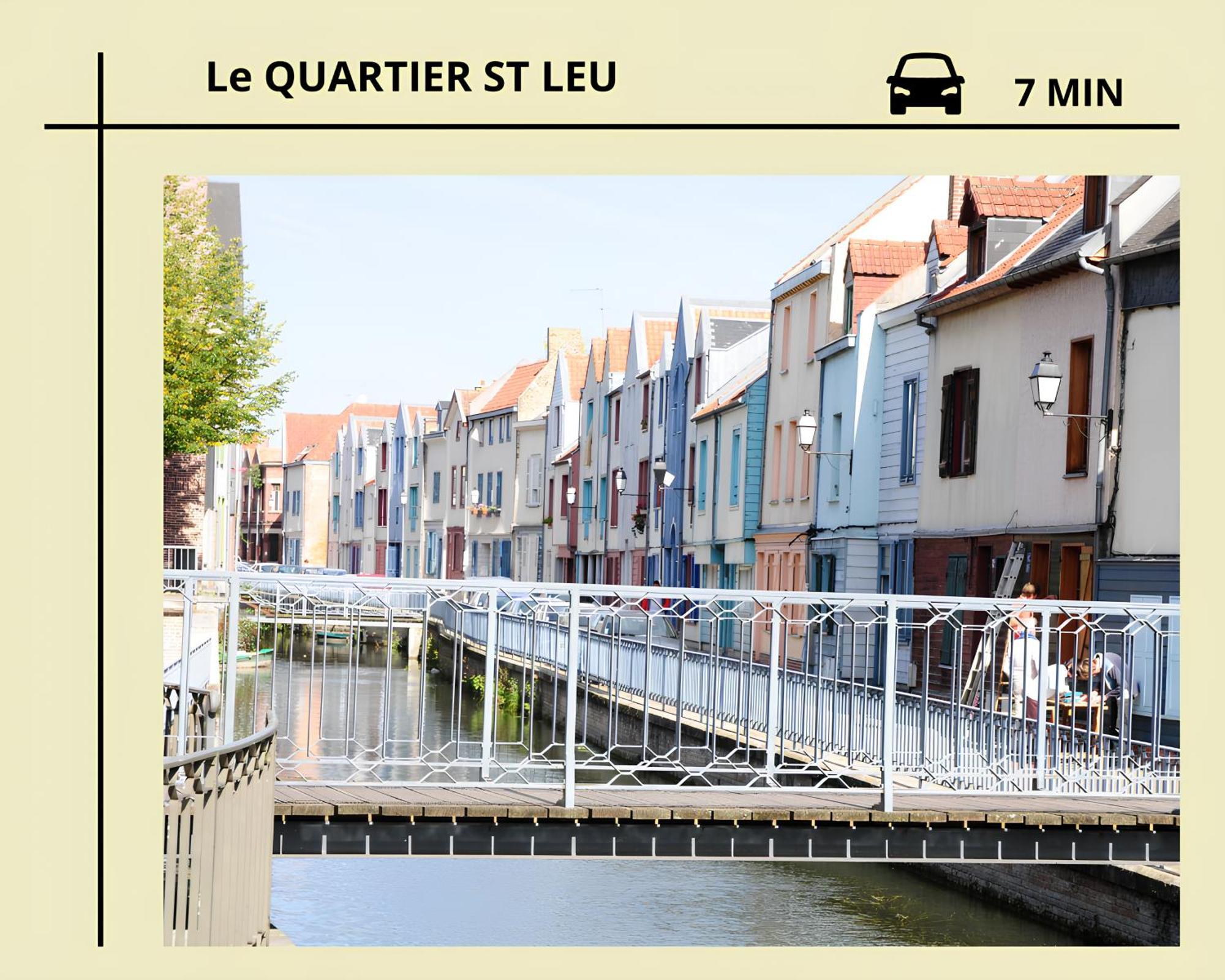 Studio Miraumont, Stationnement Gratuit, 5Min Gare Apartment Amiens Luaran gambar